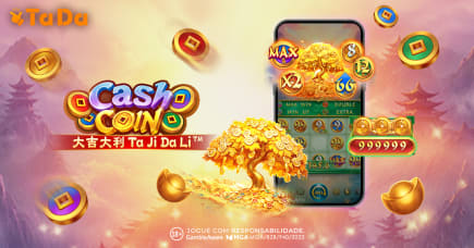Cash Coin apresenta sistema de moedas com prêmios da TaDa Gaming