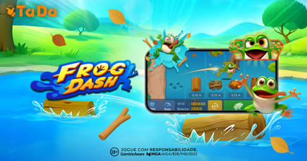 Frog Dash estreia com níveis de risco e multiplicadores ampliados da TaDa Gaming