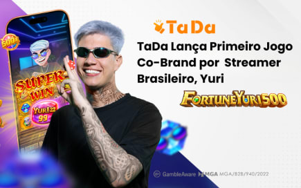 Parceria com Yuri marca primeiro slot co-branded da TaDa Gaming