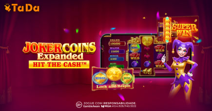 Joker Coins Expanded amplia a série Hit the Cash com mais paylines e jackpots