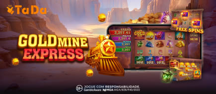 Gold Mine Express leva mecânica de coleta e jackpots a novo slot da TaDa Gaming