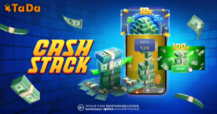 Cash Stack aposta em multiplicadores e decisões rápidas em novo jogo crash da TaDa Gaming