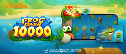 TaDa lança Frog Dash 10000 com jogabilidade rápida e decisões de risco