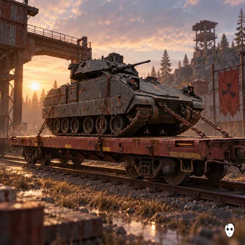 Bradley на поїзді: нові подробиці