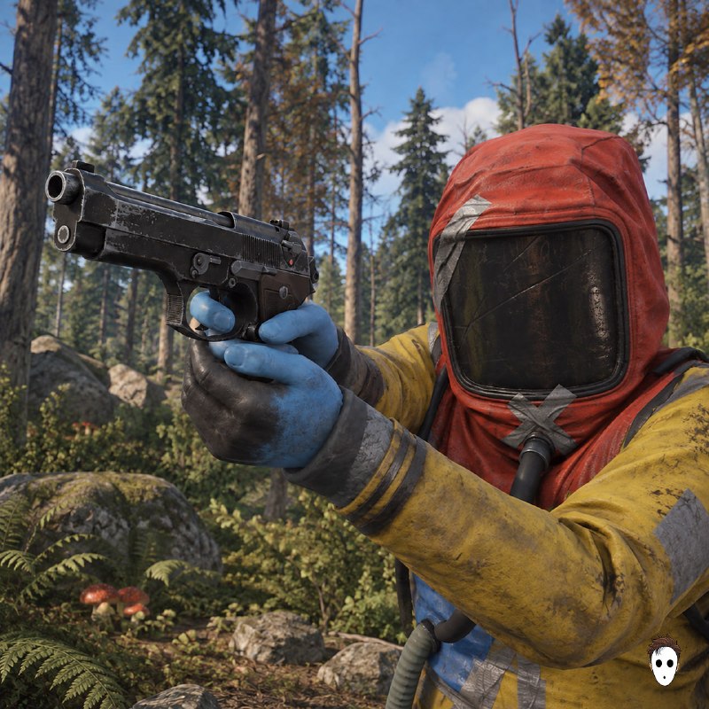 Оновлення моделі пістолета M92 у Rust