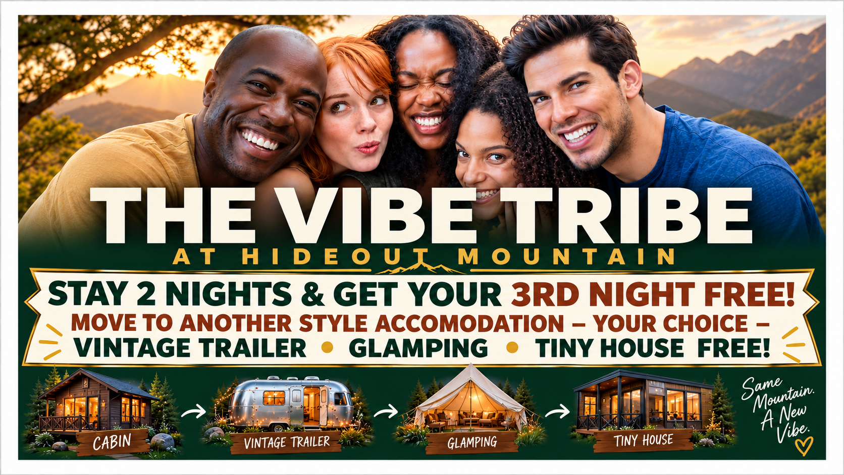 Every Guest Finds Their Vibe.