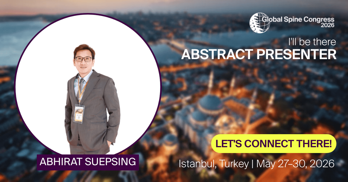 presenting an abstract
📅 May 27–May 30, 2026
📍 Istanbul, Turkey