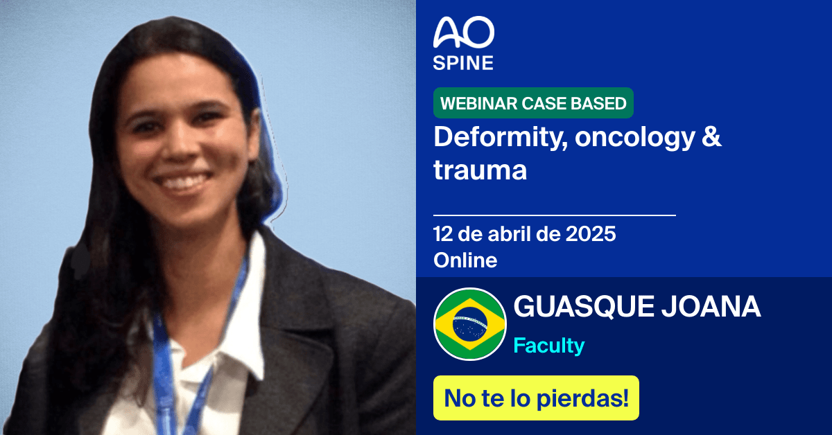 Faculty
📅 12 de abril de 2025
📍 Online
