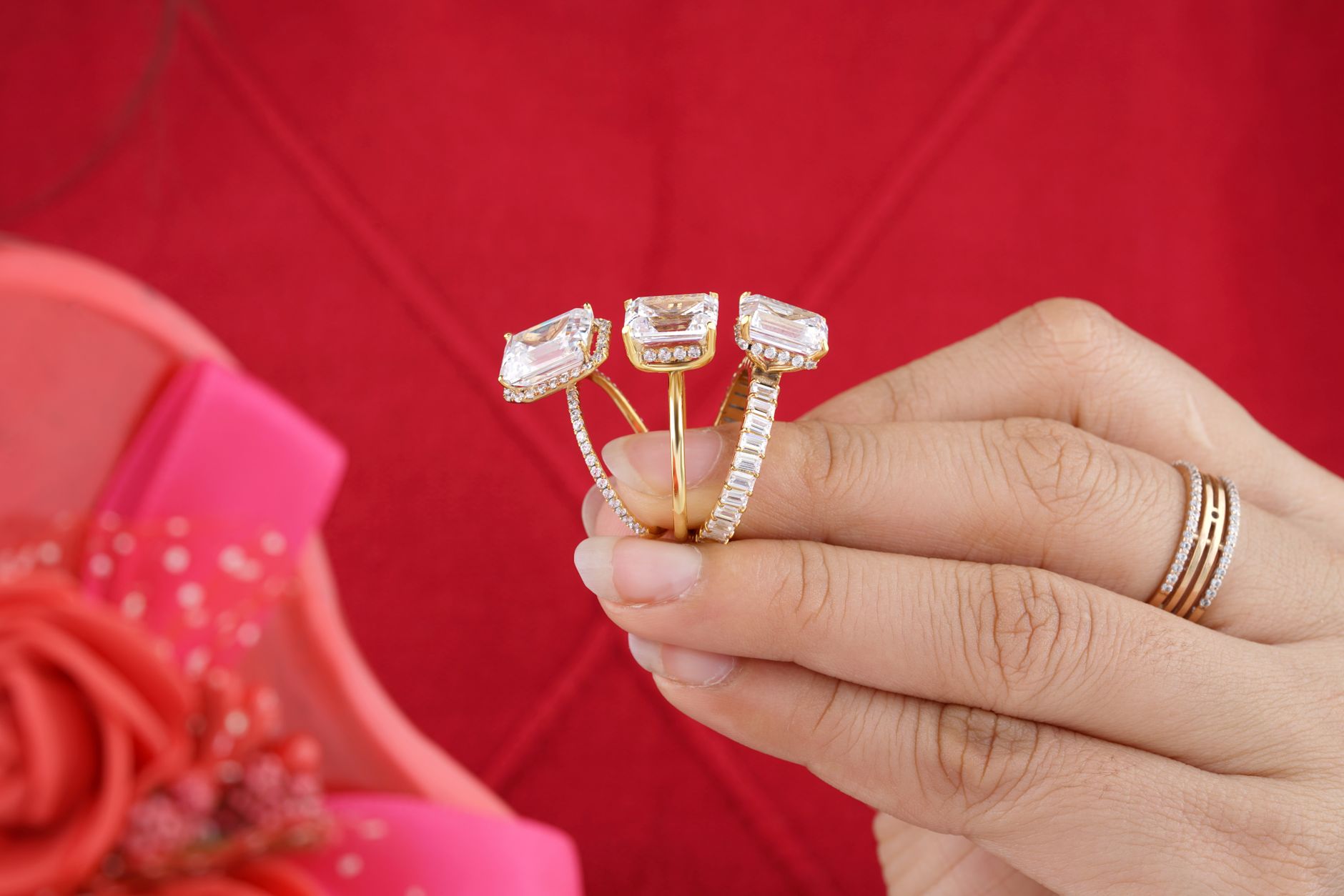 How to repurpose my moissanite engagement ring?