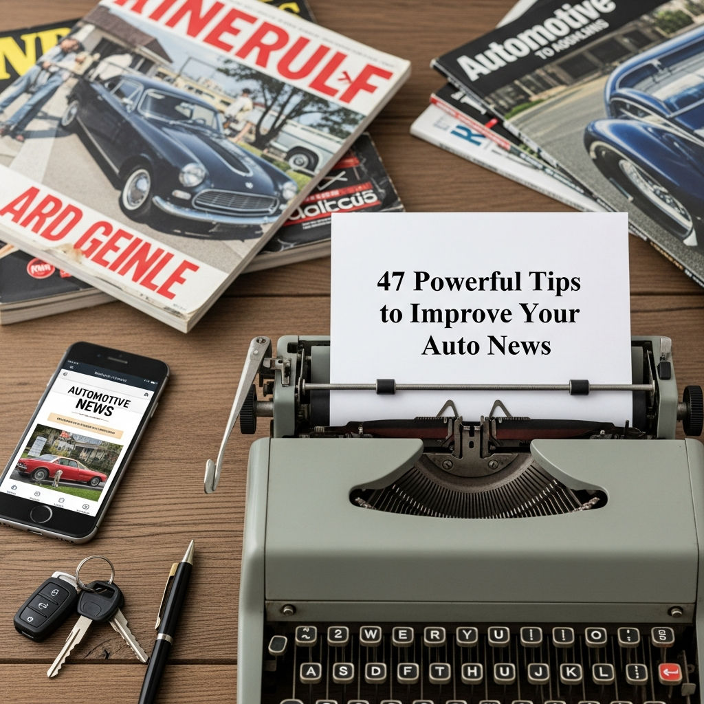 47 Powerful Tips to Improve Your Auto News Website or Blog