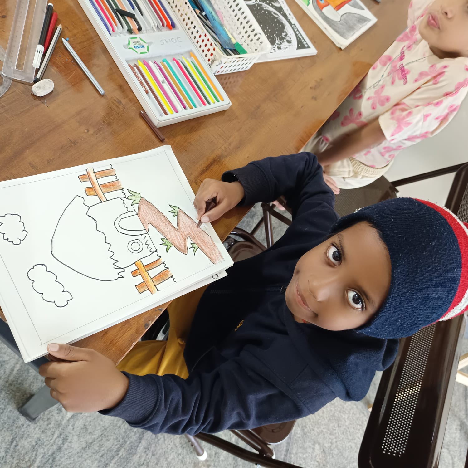 Basic Art Training for Children | Varnaalaya Bangalore
