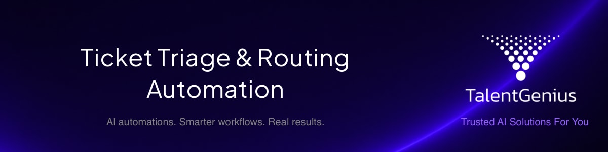 Ticket Triage & Routing Automation banner