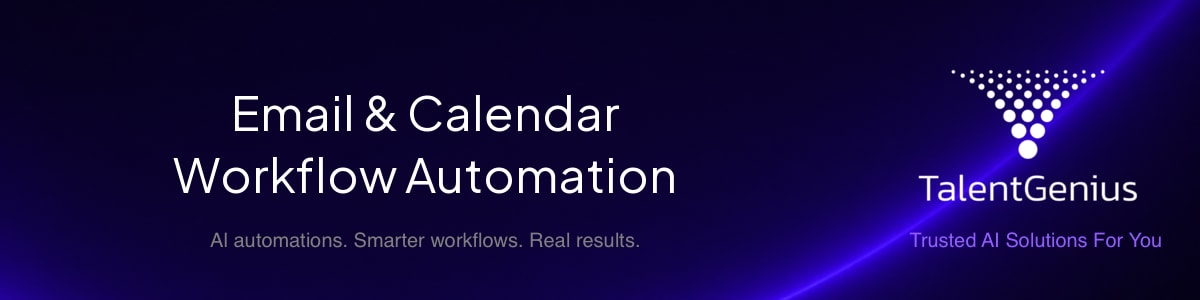 Email & Calendar Workflow Automation banner
