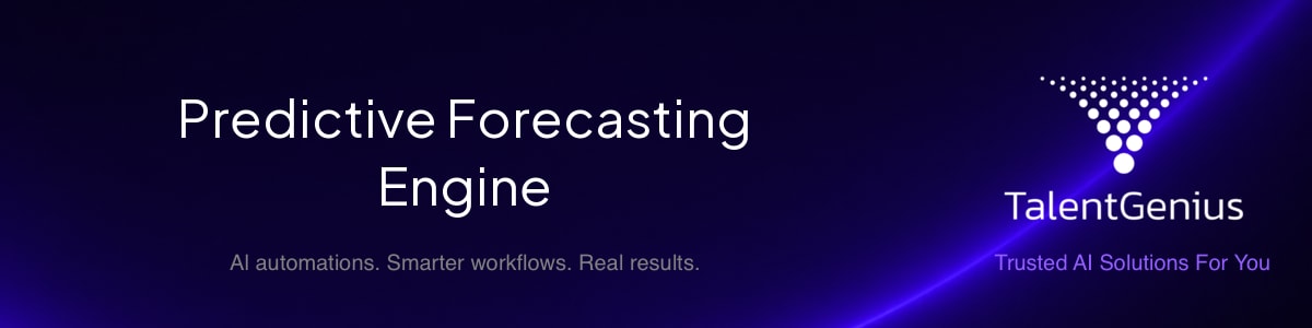 Predictive Forecasting Engine banner