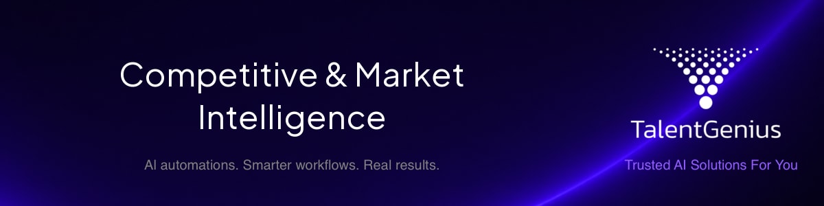 Competitive & Market Intelligence banner