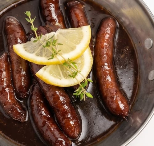 Pomegranate sausage at Apri