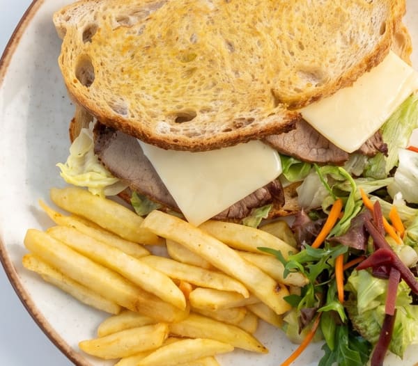 Roast beef sourdough at Apri