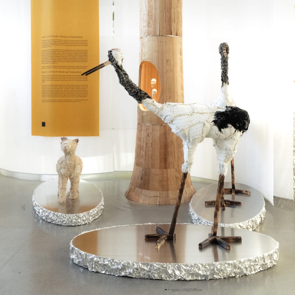 Vue des oeuvres de Julian Farade x Lesage (c) le19M Photo Mickael LLORCA