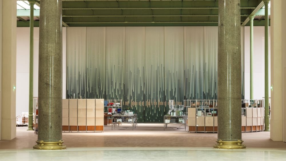 Vue du rideau des Maisons d'art au Grand Palais