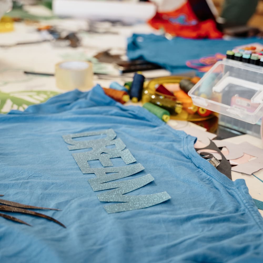Création de Tshirt brodés - la Galerie du 19M