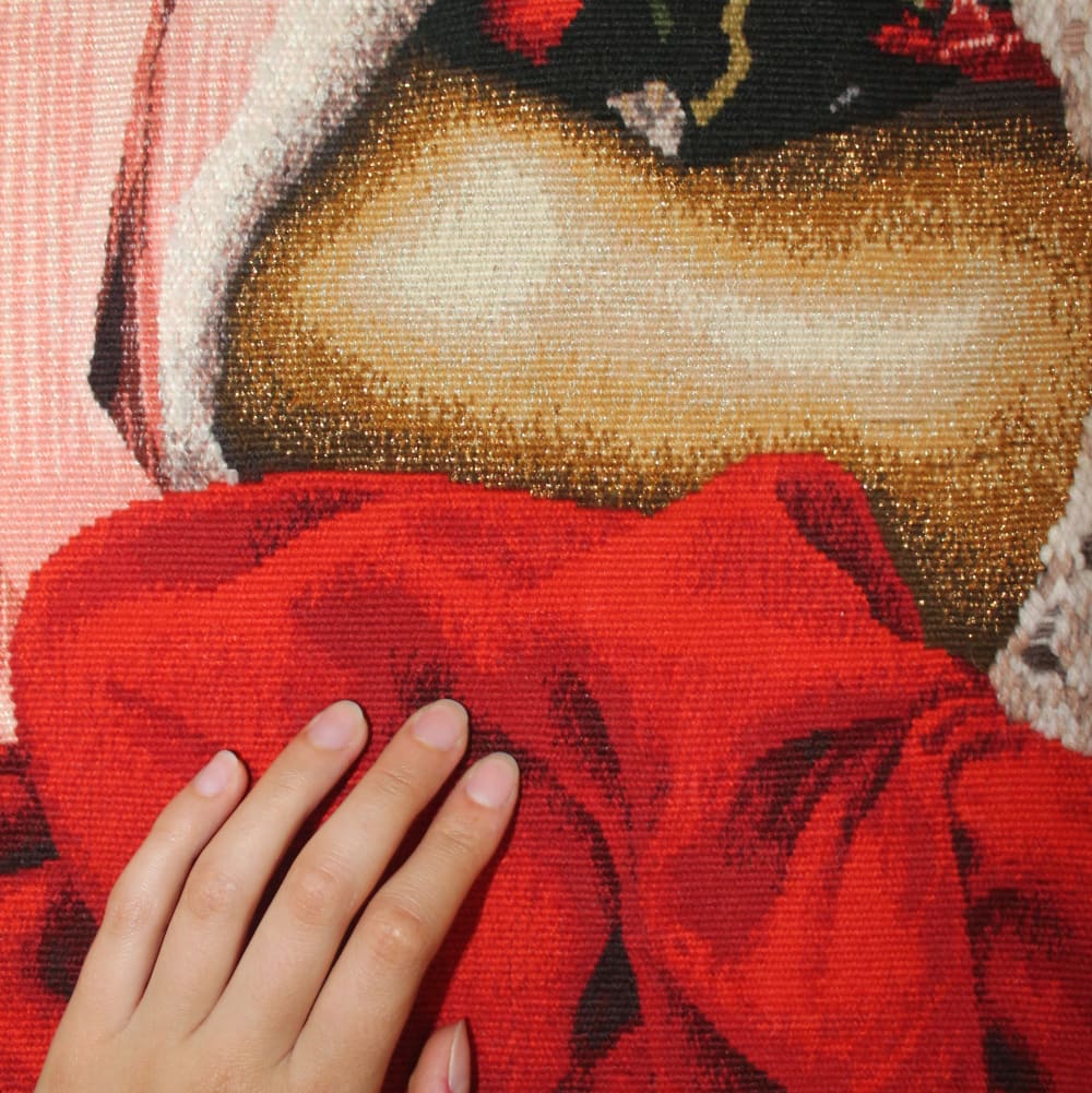 Stage de tapisserie par Olivia Géraud au 19M avec Paris Ateliers