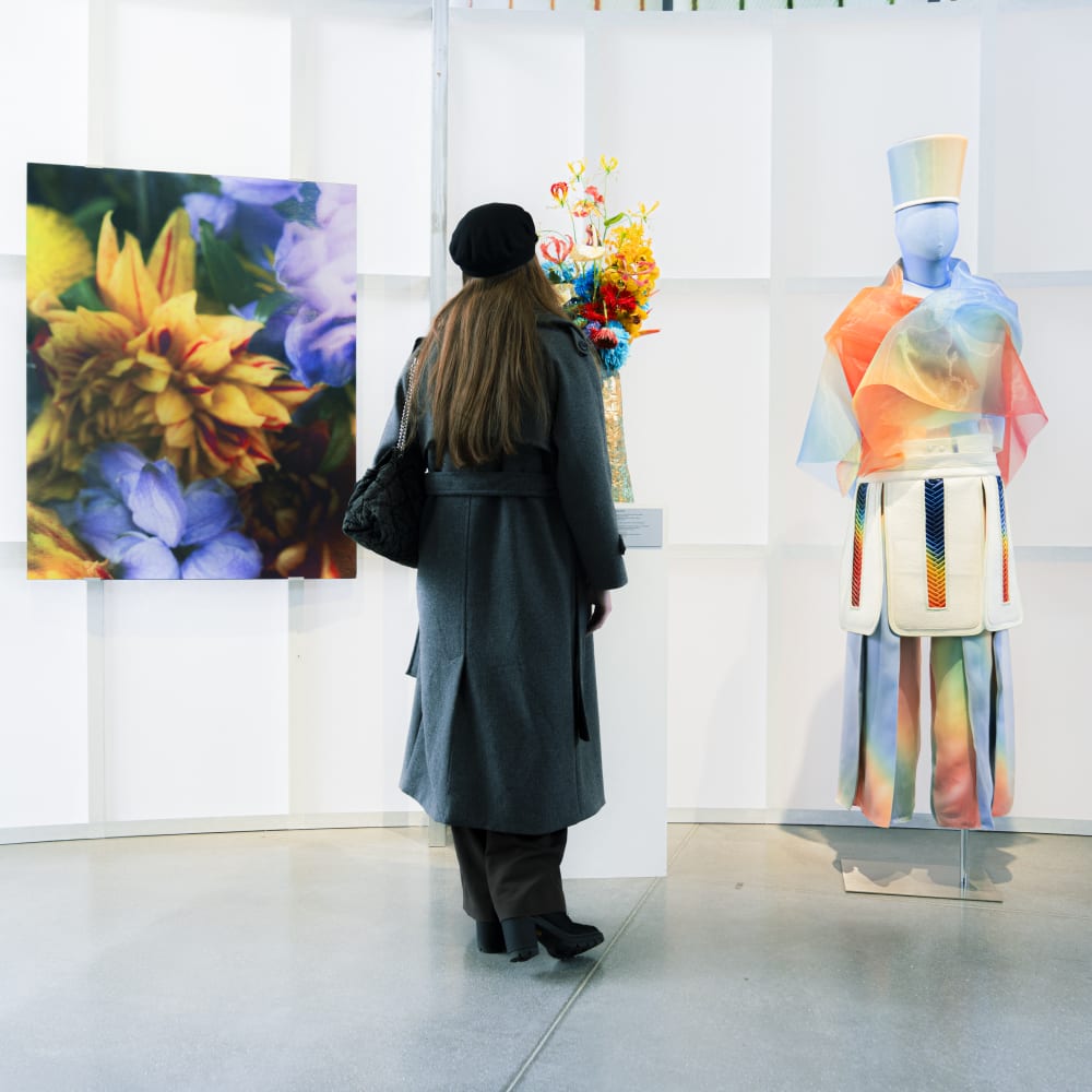 Vue d'exposition à la Galerie du 19M