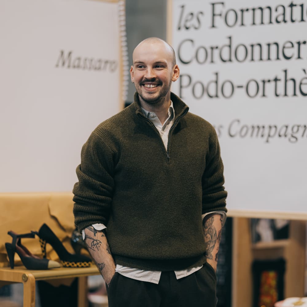 Portrait de Clément préparateur forme chez Massaro