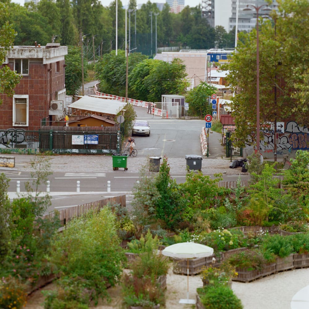 Jardin la Parcelle Aubervilliers