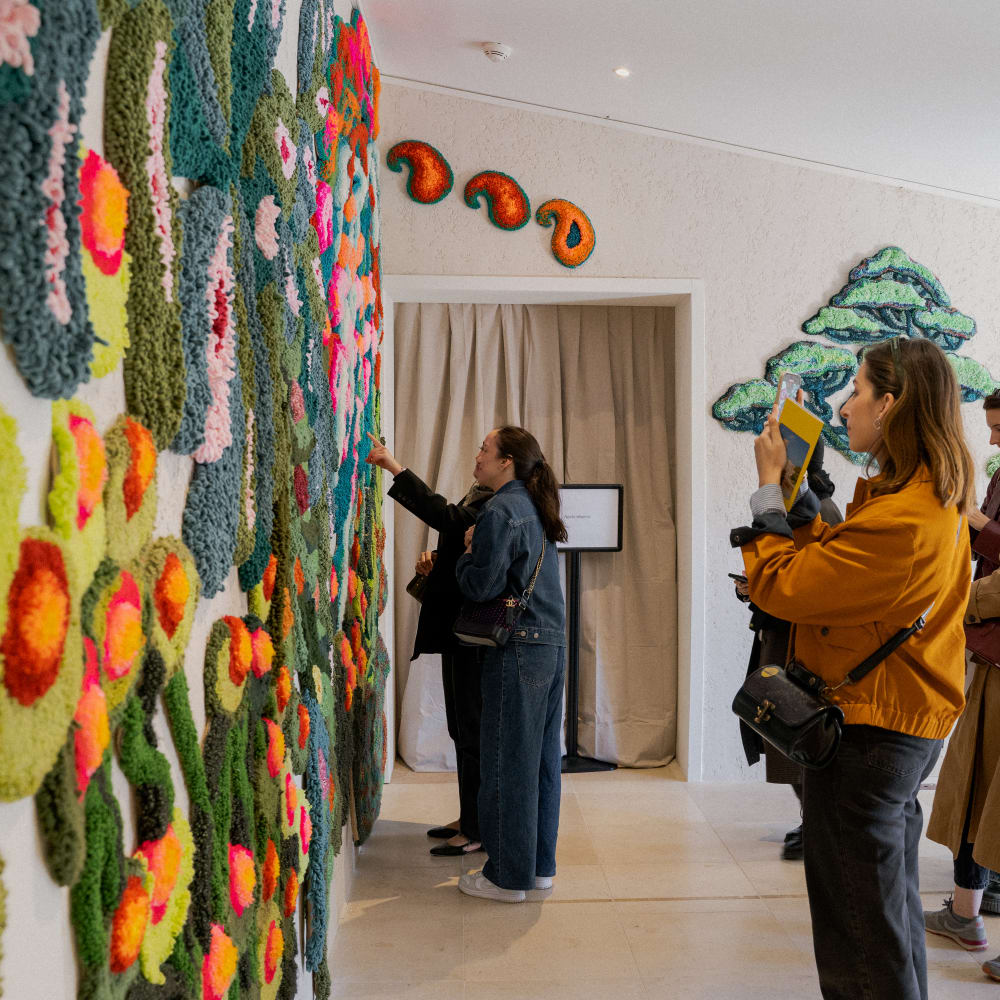 Vue d'exposition à la Galerie du 19M Marseille