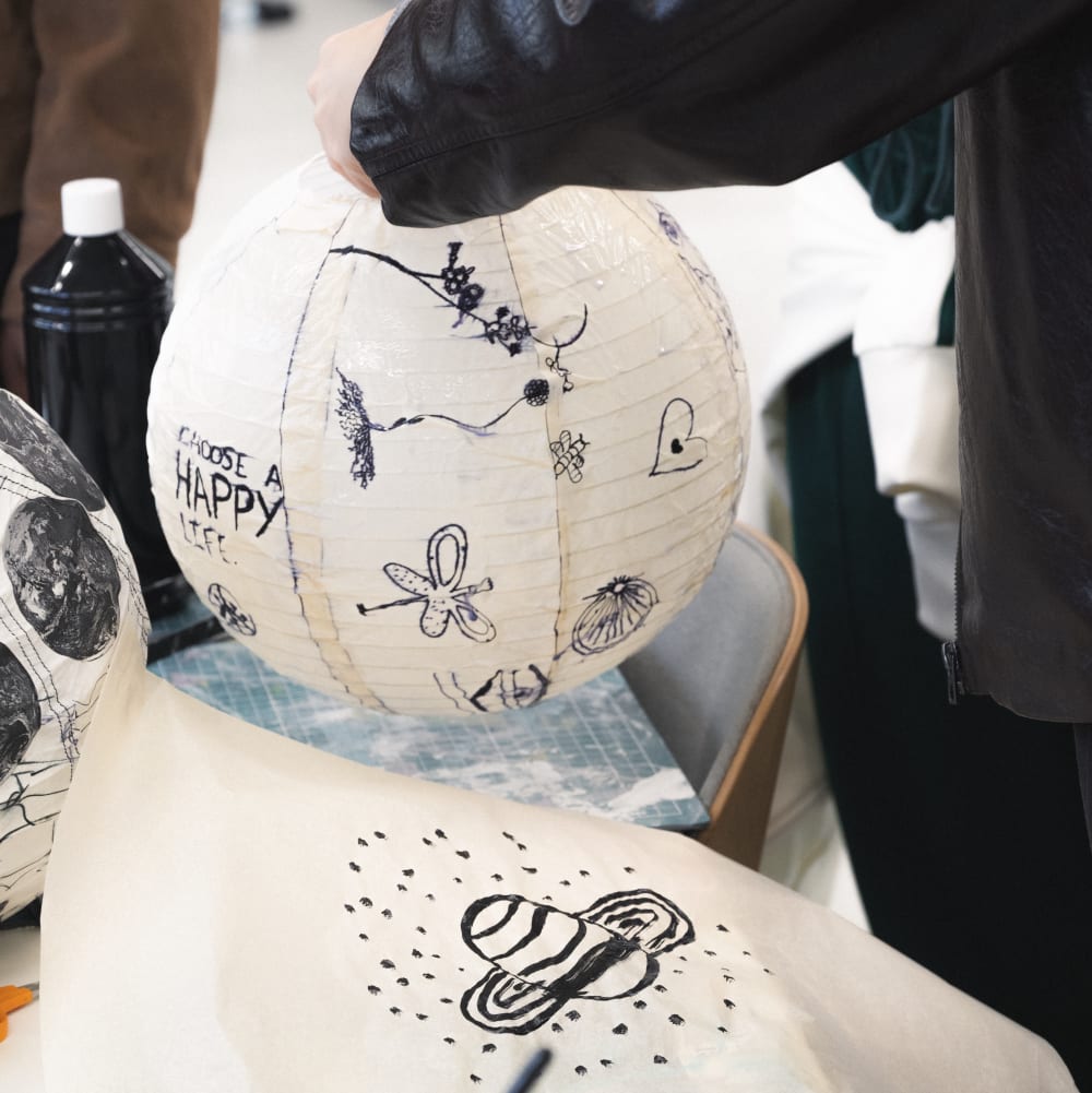 Création de lampion japonais