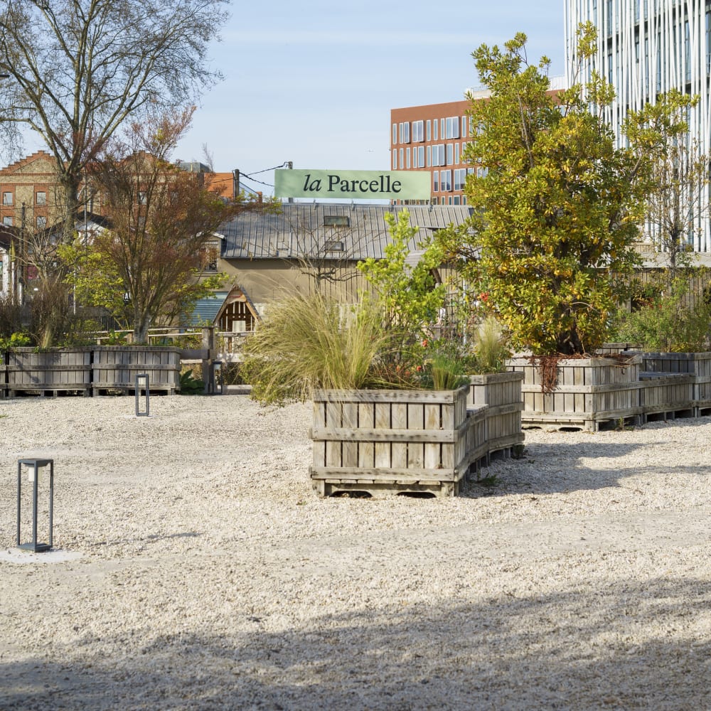 Jardin la Parcelle Aubervilliers