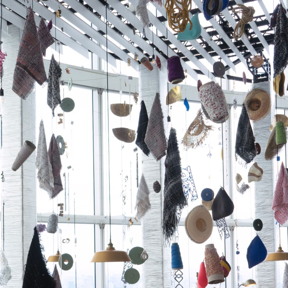 Détails des éléments composant "le Festival" - la Galerie du 19M Tokyo