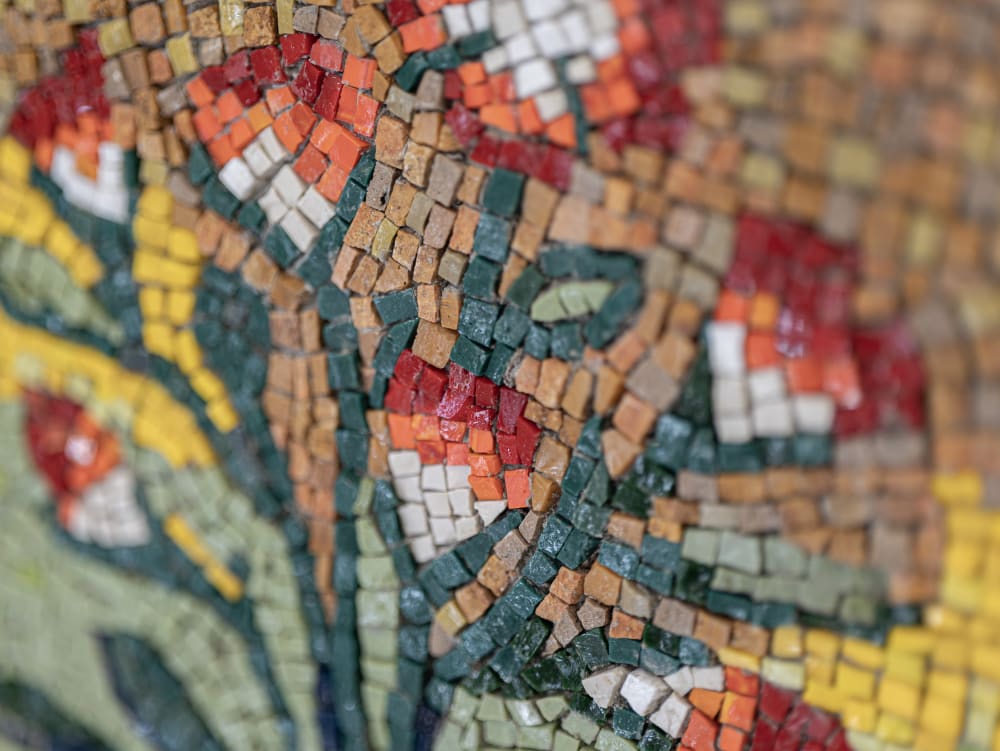 Stage de mosaique au 19M avec Anne-Cécile Lopez