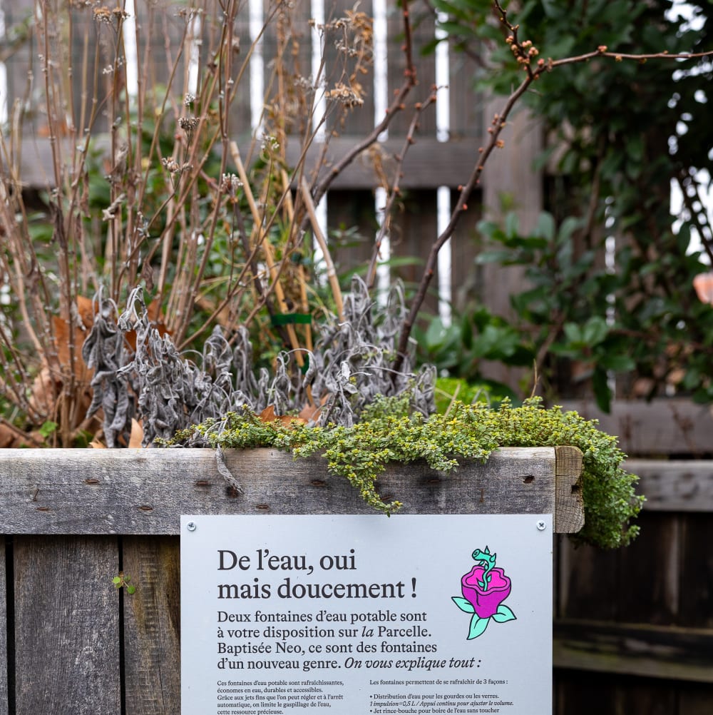 le jardin la Parcelle