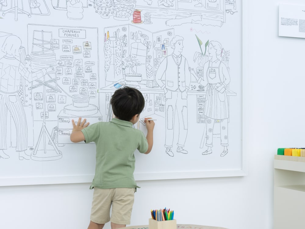 Vue du Mini Atelier   Beyond our Horizons (c) le19M Photo Clarisse Aïn