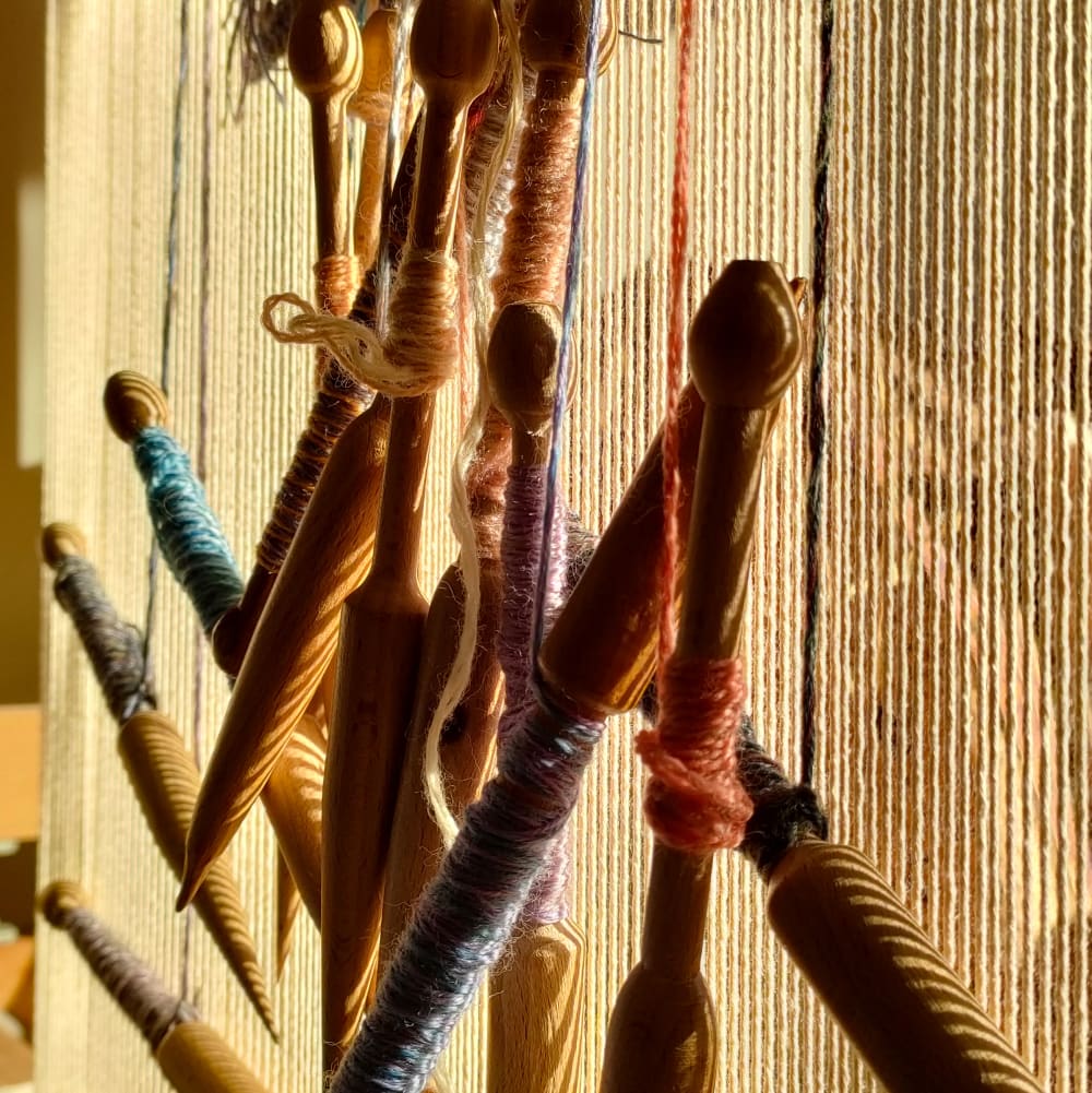 Stage de tapisserie par Olivia Géraud au 19M avec Paris Ateliers