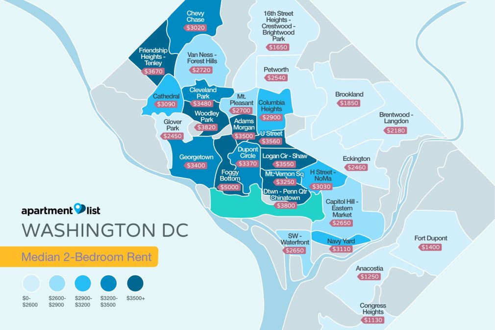 100 Best Apartments For Rent in Washington, DC from 780!
