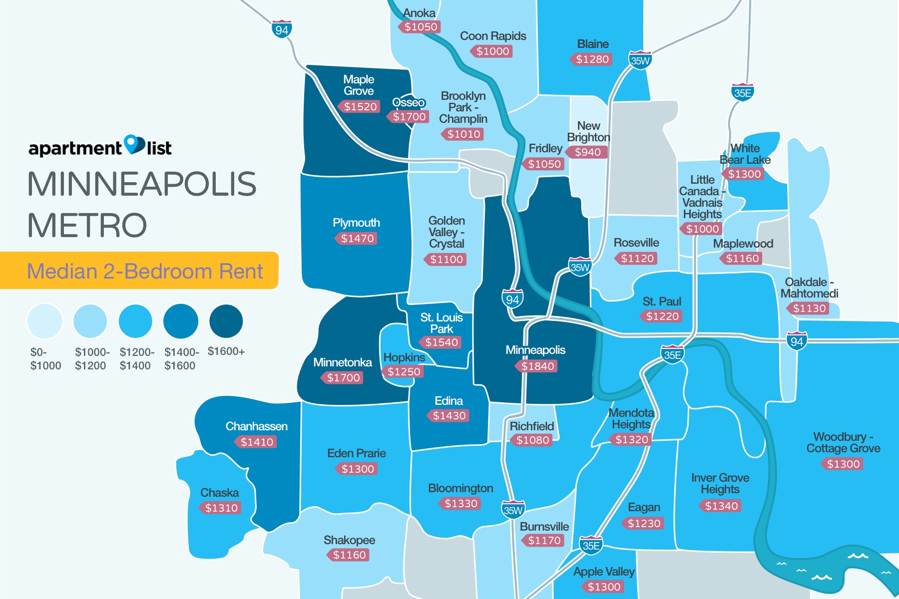 Minneapolis Metro Rent December 2016 On1dyi 