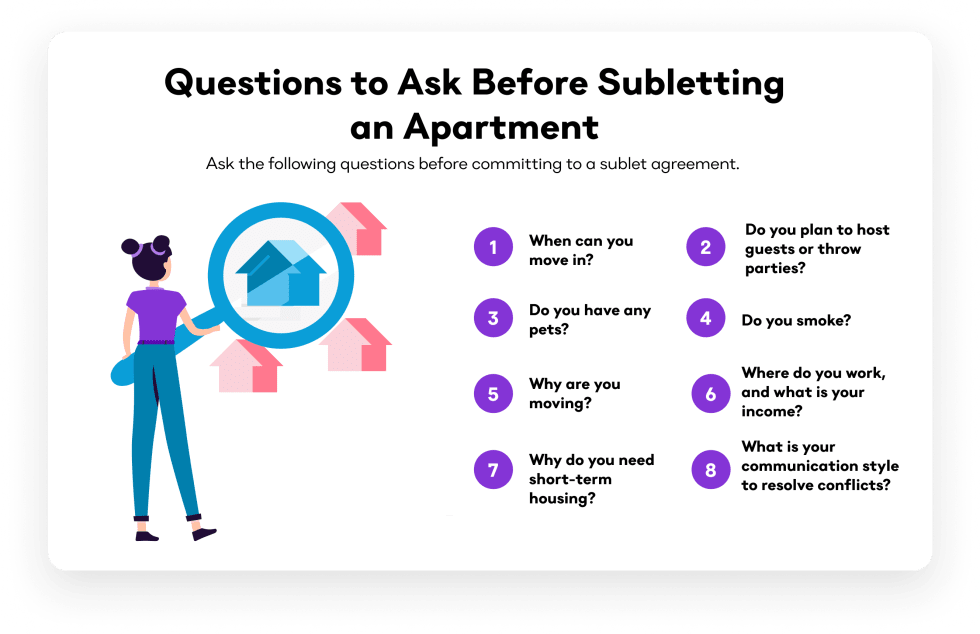 Questions to Ask Before Subletting an Apartment