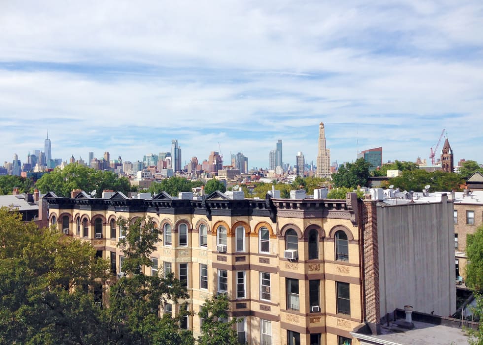 Manhattan Skyline from Park Slope