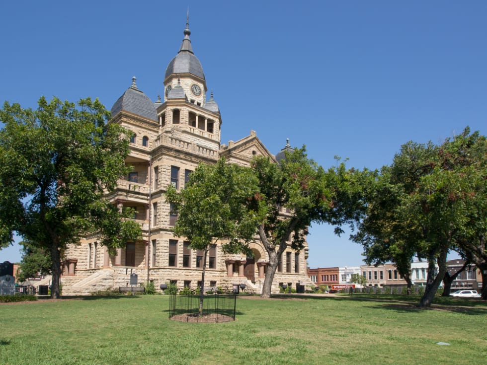 Courthouse in Denton, Texas