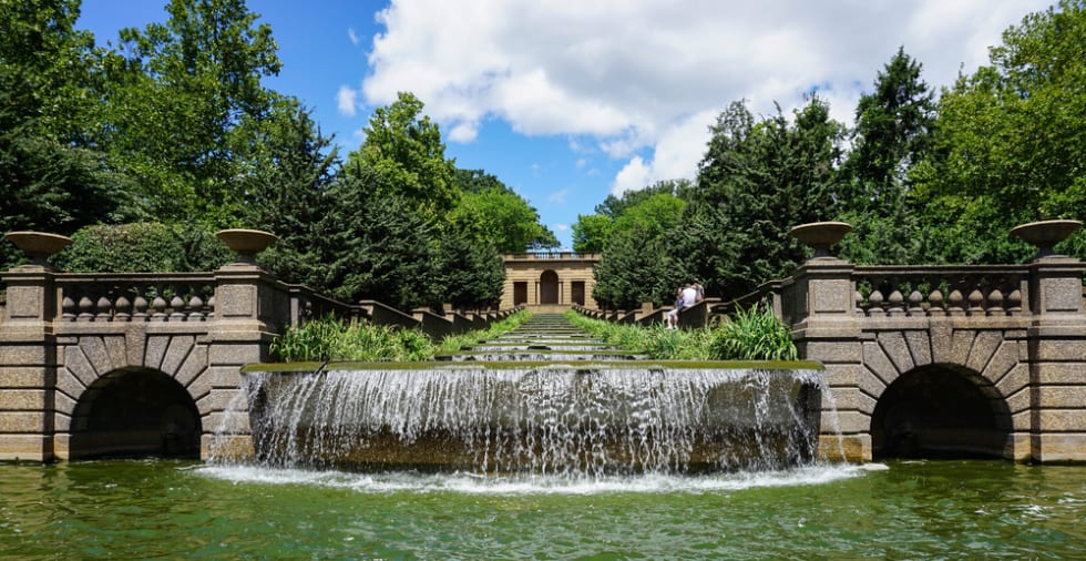 Meridian Hill Park in Columbia Heights