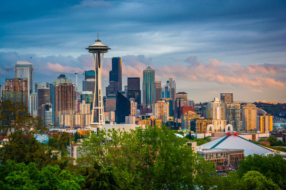 Seattle Skyline from Queen Anne