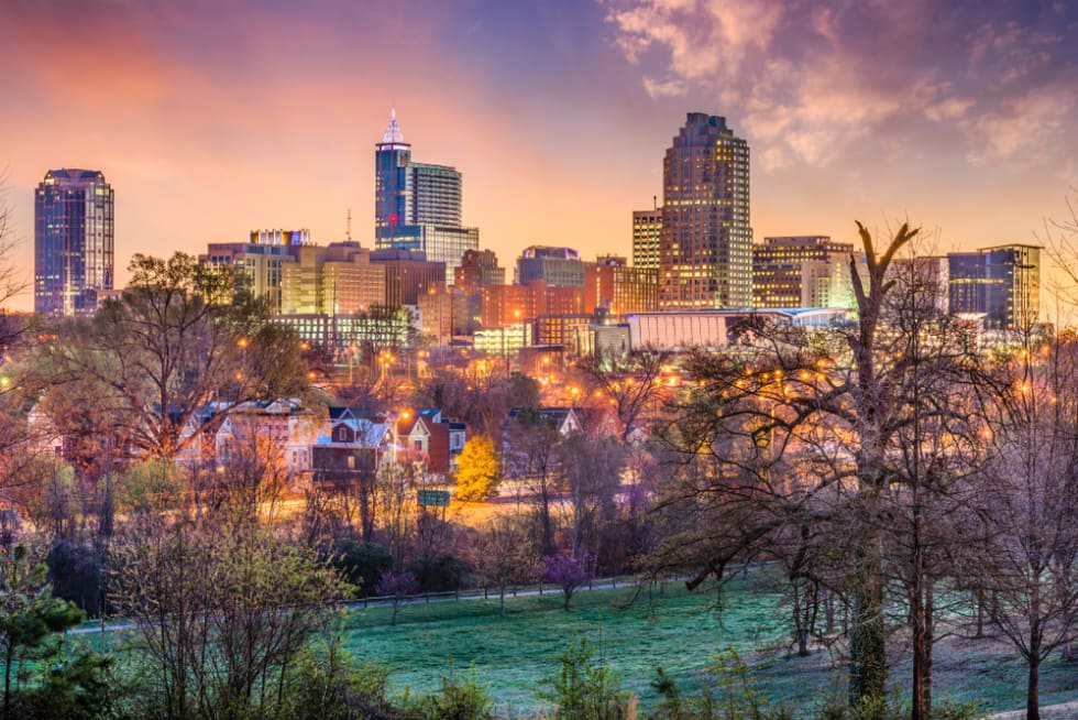 Raleigh, North Carolina skyline