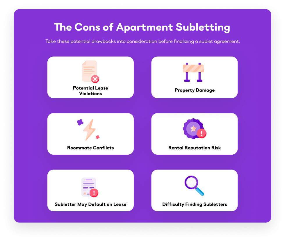 The Cons of Apartment Subletting (1)