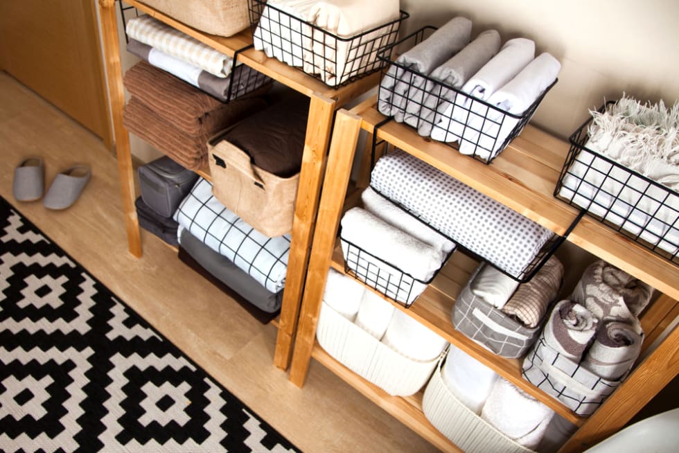 An Over-the-Faucet Shelf for Toiletries  Apartment needs, Small bathroom  shelves, Tiny apartment