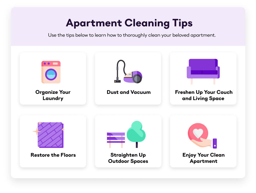 Helpful Tips to Deep-Clean Your Apartment for the New Year