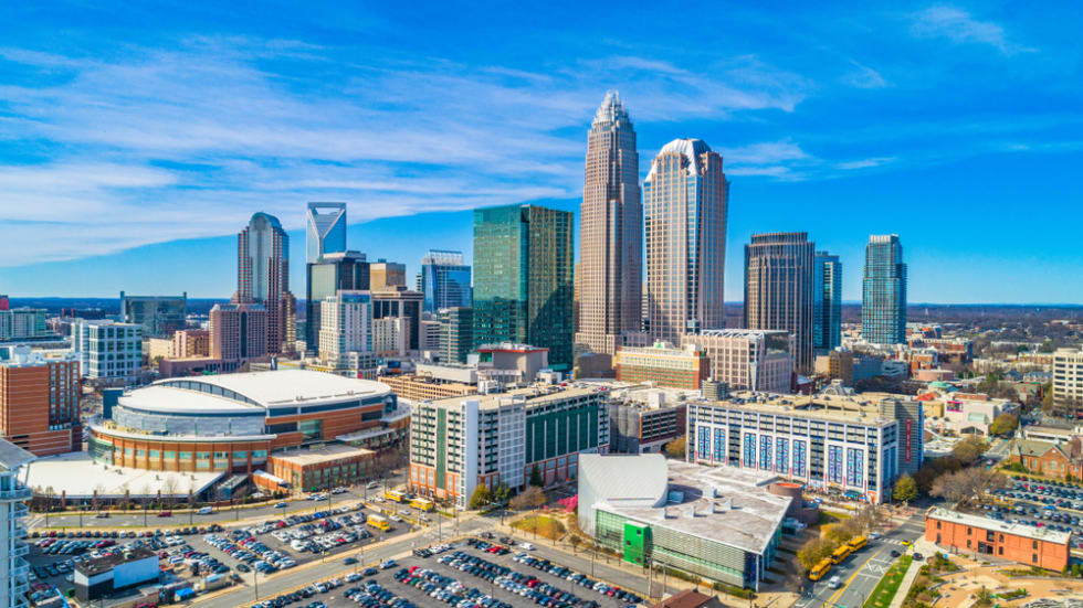 Downtown Charlotte Skyline