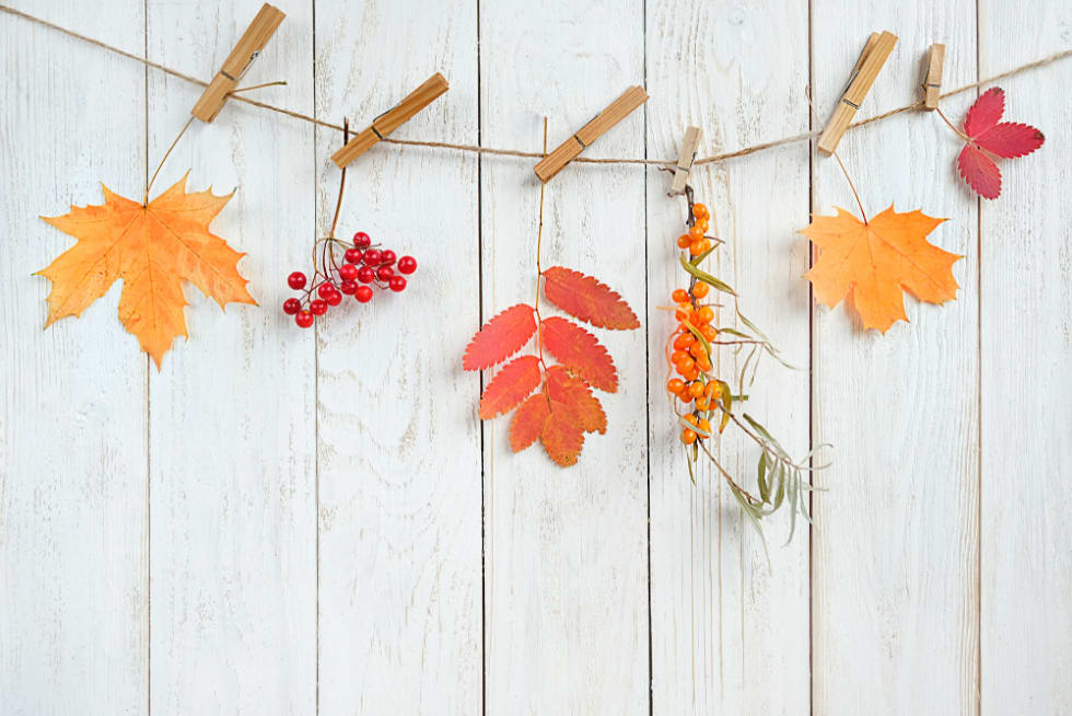 Fall garland