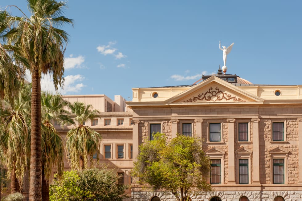 Historic Arizona State Capitol museum in downtown Phoenix, AZ